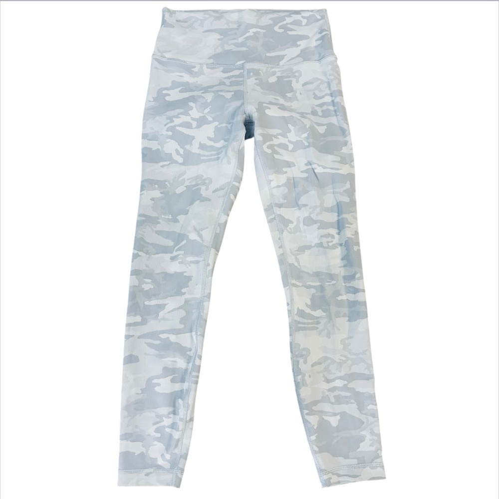 lululemon camouflage gray leggings